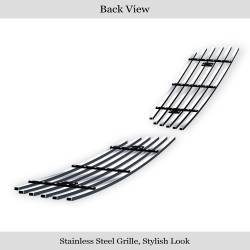 APS - APS Stainless Billet Bumper Grille-Polish for 05-06 G35 Sedan GR14FEF05S - Image 3