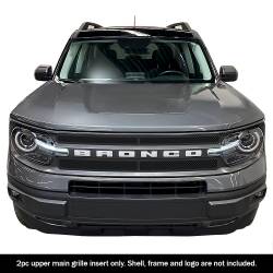 APS - APS Wire Mesh Grille Black 21-25 Ford Bronco Sport GR06GEB61H - Image 1