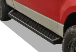 APS - APS IRunning Running Boards Black 04-08 Ford F150 Crew IB06RJD4B - Image 1
