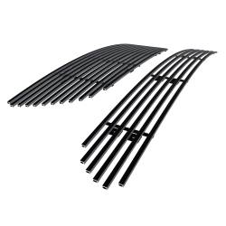 APS - APS Stainless Billet Grille Black for 02-04 Nissan Altima GR14HGI91J - Image 2