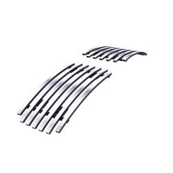 APS - APS Stainless Billet Fog Light Grilles-Polish 07-13 Silverado 1500 GR03FFJ24S - Image 2