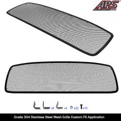 APS - APS Wire Mesh Grille Black for 02-05 Ram 1500/2500/3500 GR04GEB75H - Image 2