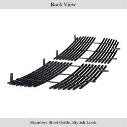 APS - APS Stainless Billet Grille Black for 02-05 Ram 1500/2500/3500 GR04HEC74J - Image 3
