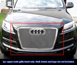 APS - APS Wire Mesh Grille-Polish for 07-15 Audi Q7 GR02GEE37T - Image 1