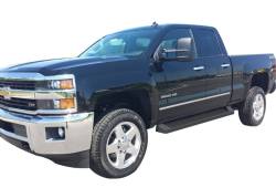 APS - APS IRunning Running Boards Black 07-18 Silverado/Sierra Double IB03RAI5B - Image 2