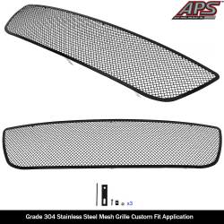 APS - APS Wire Mesh Grille Black 99-03 Ford F150 GR06GEG13H - Image 2