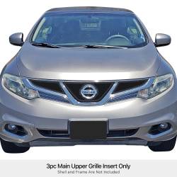 APS - APS Wire Mesh Grille Black for 11-14 Nissan Murano GR14GEE65H - Image 1