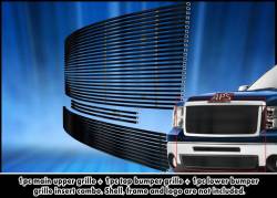 APS - APS Stainless Billet Grille Black 07-13 GMC Sierra 1500 GR07FGG43J - Image 1