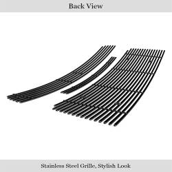 APS - APS Stainless Billet Grille Black 07-13 GMC Sierra 1500 GR07FGG43J - Image 3