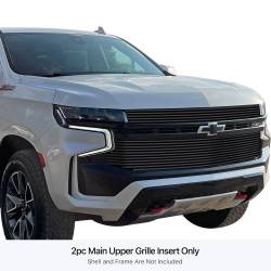 APS - APS Stainless Billet Grille Black 21-24 Chevrolet Tahoe LS GR03FEB77J - Image 1
