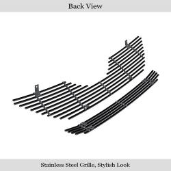 APS - APS Stainless Billet Grille Black for 07-09 Toyota Camry GR20HGH40J - Image 3