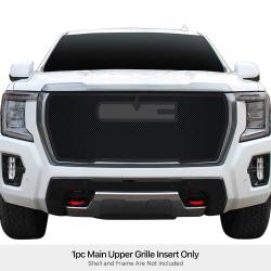 APS - APS Wire Mesh Grille Black 21-24 GMC Yukon GR07GEB66H - Image 1