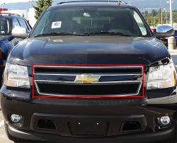 APS - APS Wire Mesh Grille Black 07-14 Tahoe/Suburban/Avalanche GR03GFD51H - Image 1