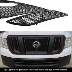 APS - APS Wire Mesh Grille Black for 12-29 Nissan NV Van GR14GFC83H - Image 1