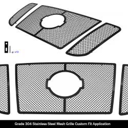 APS - APS Wire Mesh Grille Black for 12-29 Nissan NV Van GR14GFC83H - Image 2