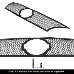 APS - APS Wire Mesh Grille Black for 13-15 Nissan Altima GR14GFC85H - Image 2