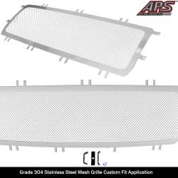 APS - APS Wire Mesh Grille-Polish 14-15 GMC Sierra 1500 GR07GEI73T - Image 2