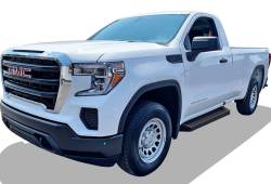 APS - APS IRunning Running Boards Black 19-25 Silverado/Sierra Reg IB03RBI6B - Image 2