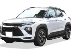 APS - APS IRunning Running Boards Black 21-25 Chevy Trailblazer IB03RCB6B - Image 2