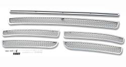 APS - APS Wire Mesh Bumper Grille-Polish for 03-07 Volkswagen Touareg V6 GR22GEE13T - Image 2