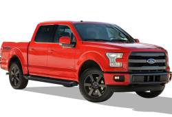 APS - APS IRunning Running Boards Black 15-25 F150/Super Duty Crew IB06RAG5B - Image 2