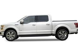 APS - APS H-Series Running Boards Black 15-25 F150/17-25 Super Duty Crew IB06RAG5H - Image 2