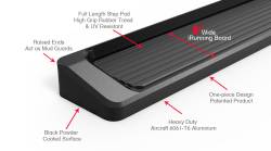 APS - APS IRunning Running Boards Black 18-23 Chevy Traverse IB03RCC3B - Image 3