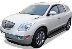 APS - APS IRunning Running Boards Black 07-17 Taverse/Acadia IB03RIF9B - Image 2