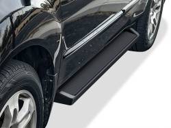 APS - APS IRunning Running Boards Black 07-10 Acura MDX IB08RAD1B - Image 1