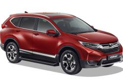 APS - APS IB08RCE2B IRunning Running Boards Black for 16-22 Honda Pilot - Image 2