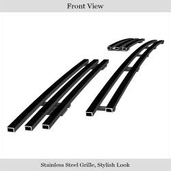 APS - APS Stainless Billet Grille Black for 03-05 Toyota 4Runner GR20FED24J - Image 2