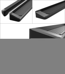 APS - APS IRunning Running Boards Black 09-14 Ford F150 Regular IB06RBA2B - Image 3