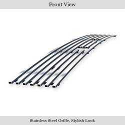 APS - APS Stainless Billet Bumper Grille-Polish for 03-05 Toyota 4Runner GR20FED25S - Image 2