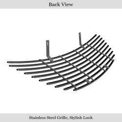APS - APS Stainless Billet Grille Black for 02-04 Nissan Altima GR14HED06J - Image 3