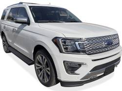 APS - APS IRunning Running Boards Black 18-25 Ford Expedition IB06RBC4B - Image 2