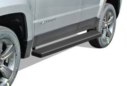 APS - APS IStep 6" Running Boards Black for 07-17 Jeep Patriot IB10FAI2B - Image 1