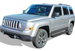 APS - APS IStep 6" Running Boards Black for 07-17 Jeep Patriot IB10FAI2B - Image 2