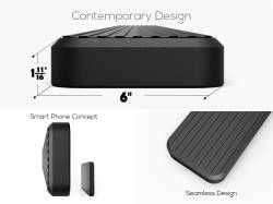 APS - APS IStep 6" Running Boards Black for 07-18 Wrangler JK 4DR IB10FAJ7B - Image 3