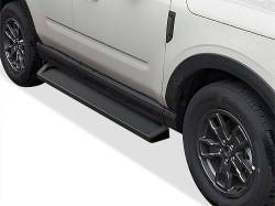 APS - APS IRunning Running Boards Black 21-25 Ford Bronco Sport IB06RCA0B - Image 1