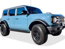 APS - APS IRunning Running Boards Black 21-25 Ford Bronco 4DR IB06RCA1B - Image 2