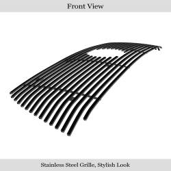 APS - APS Stainless Billet Grille Black for 08-17 Toyota Sequoia GR20FFE53J - Image 2