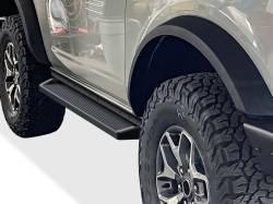 APS - APS IRunning Running Boards Black 21-25 Ford Bronco 2DR IB06RCA2B - Image 1