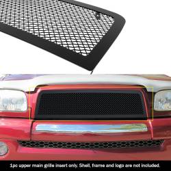 APS - APS Wire Mesh Grille Black for 03-06 Toyota Tundra GR20GEC93H - Image 1