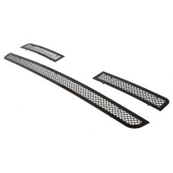 APS - APS Wire Mesh Bumper Grille Black for 01-03 Toyota RAV4 GR20GEE77H - Image 2