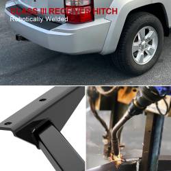 APS - APS Class III 2" Trailer Receiver Hitch for 08-12 Jeep Liberty HT24CFC00 - Image 4