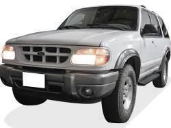 APS - APS IRunning Running Boards Black 95-01 Ford Explorer 4DR IB06RIB1B - Image 2