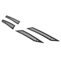 APS - APS Wire Mesh Grille Black for 13-15 Toyota RAV4 GR20GEE81H - Image 2
