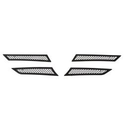 APS - APS Wire Mesh Grille Black for 13-15 Toyota RAV4 GR20GEE81H - Image 3