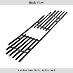 APS - APS Stainless Billet Grille Black 08-10 Honda Accord Sedan GR08FEE56J - Image 3