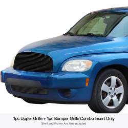 APS - APS Stainless Billet Grille Black 06-11 Chevrolet HHR GR03HGH68J - Image 1